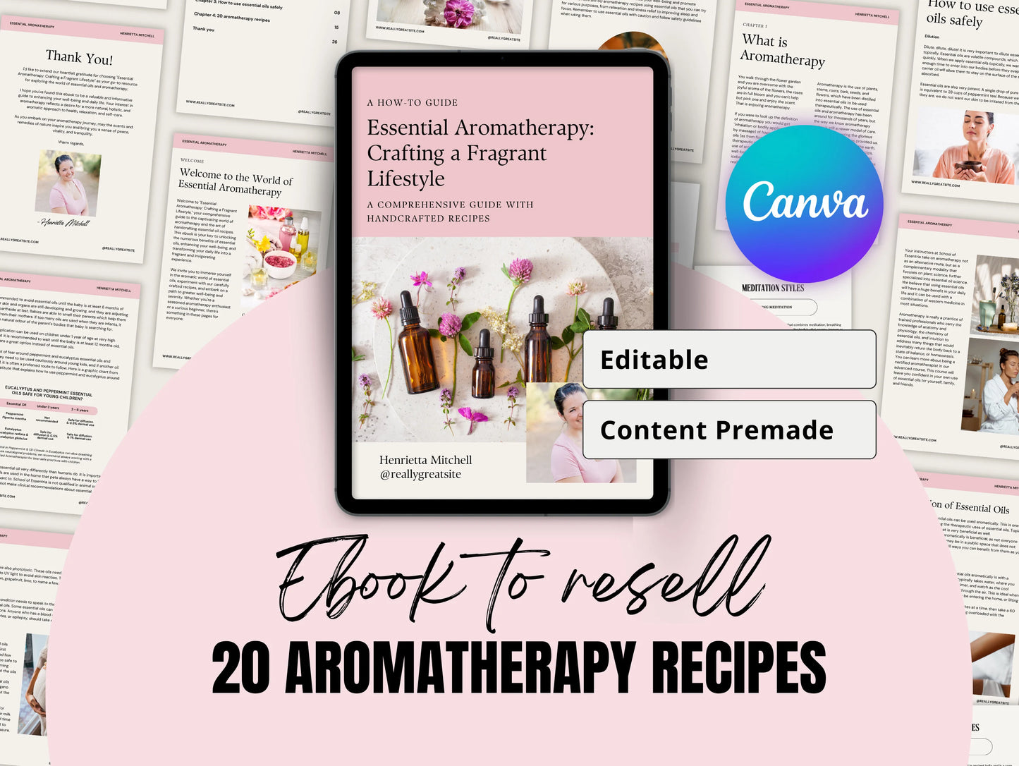 MRR 20 Aromatherapy Recipes Ebook