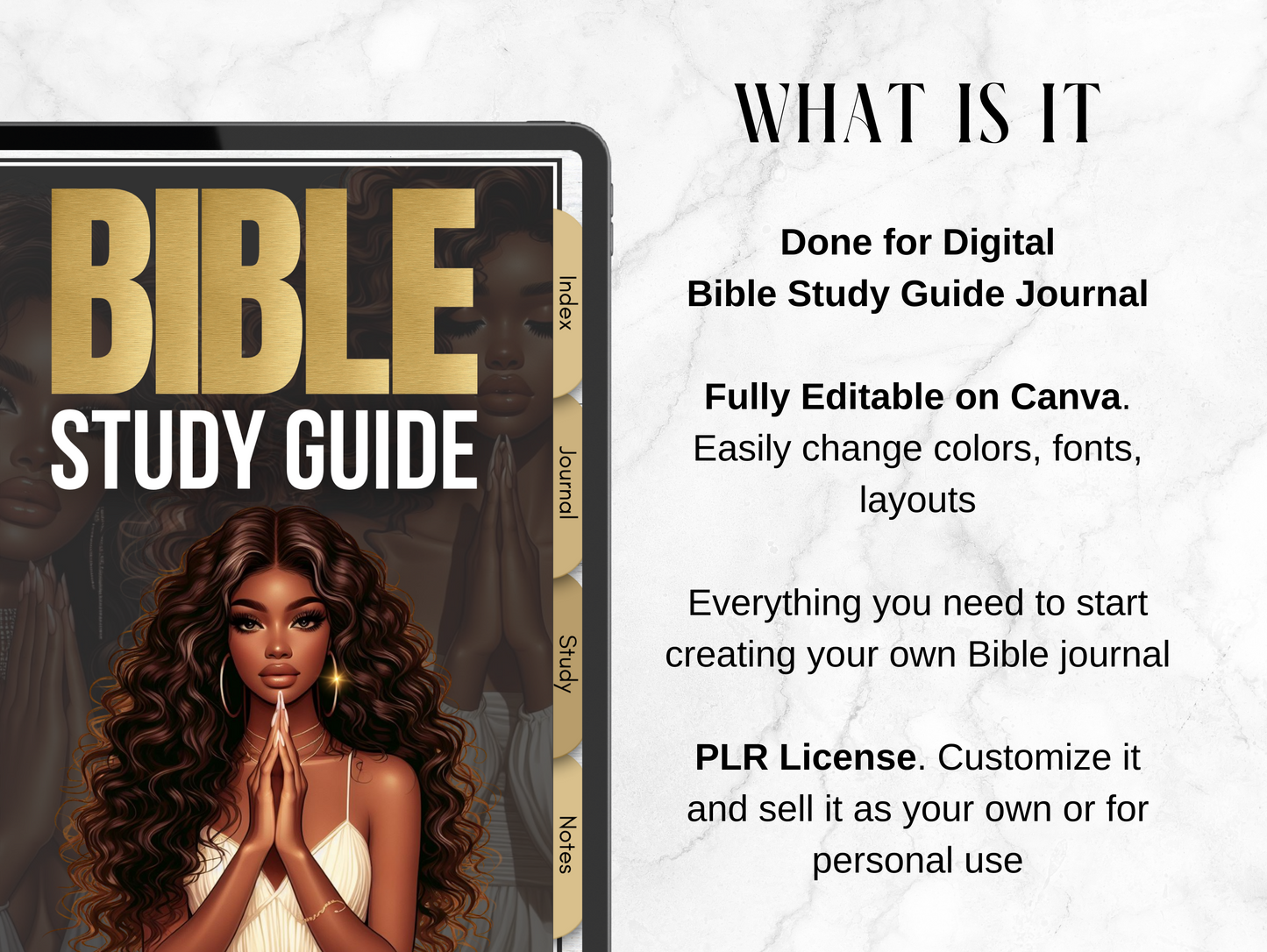 PLR Digital Bible Study Guide Journal