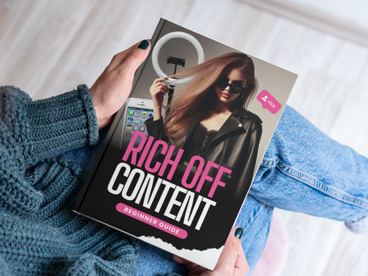 PLR Rich Off Content guide to becoming a content creator Journal