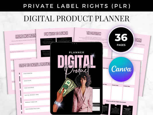PLR Digital Product Planner
