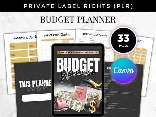 PLR Budget planner