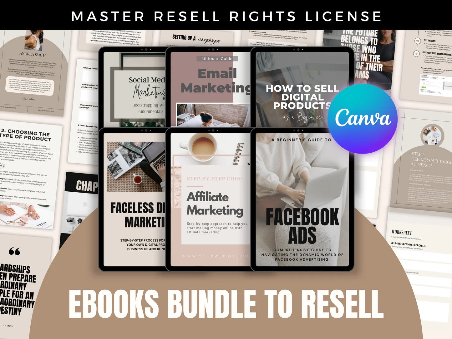 The Complete Canva & Marketing Kit: 5000+