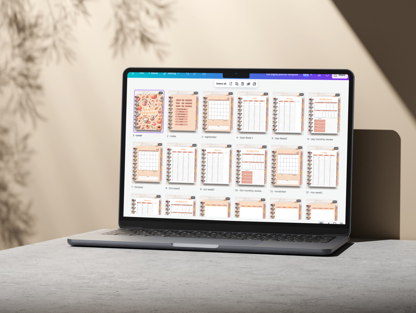 PLR Fall Digital Planner