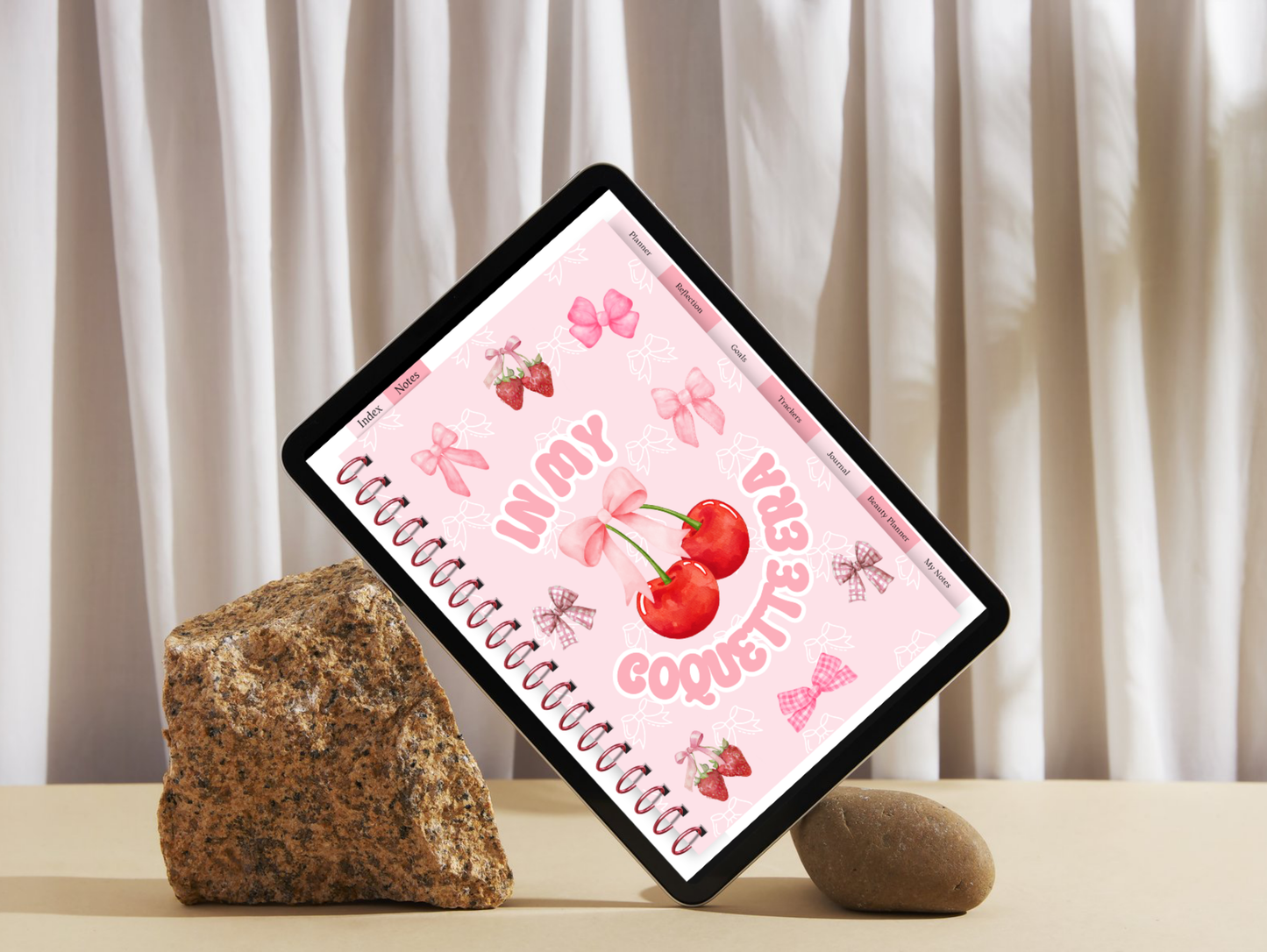 PLR in my Coquette era Canva Digital Planner