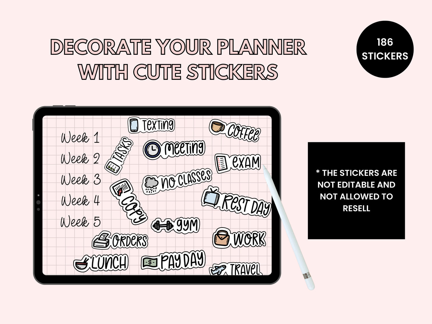 Canva Sticker Sheets Template