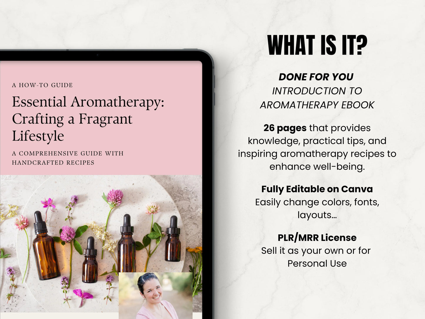 MRR 20 Aromatherapy Recipes Ebook