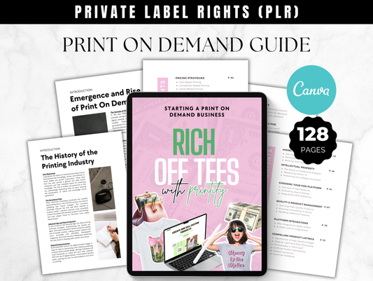 PLR Print on demand guide