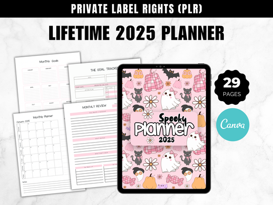 PLR 2025 Life Spooky Planner