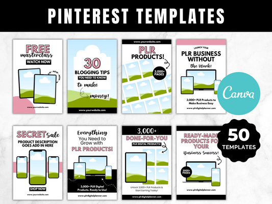 Pinterest Canva Templates