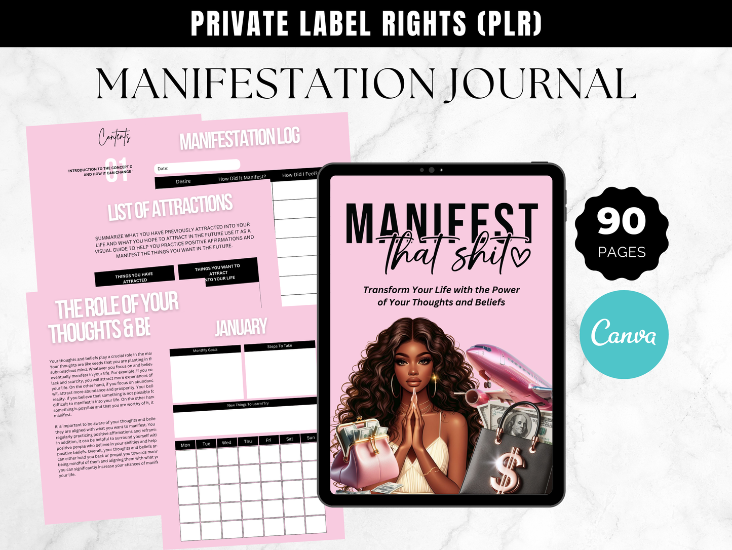 PLR Manifestation Journal