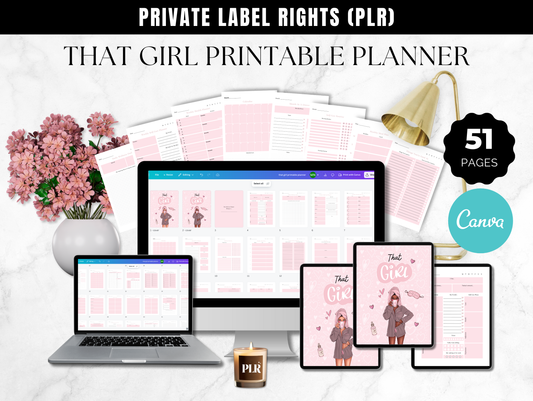 PLR That Girl Printable Planner