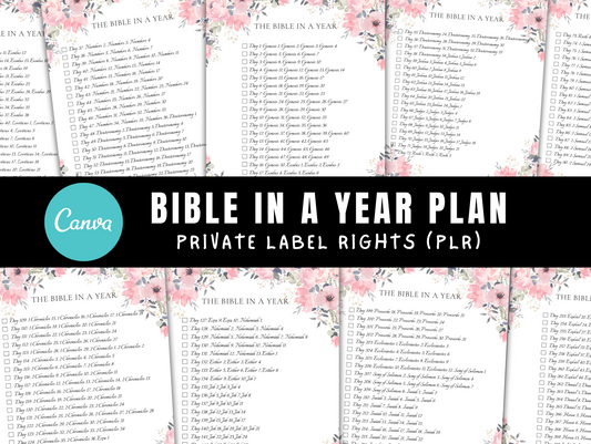 PLR Bible in a Year Reading Plan