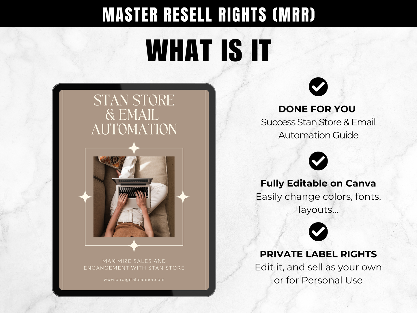 MRR Stan Store & Email  Automation ebook