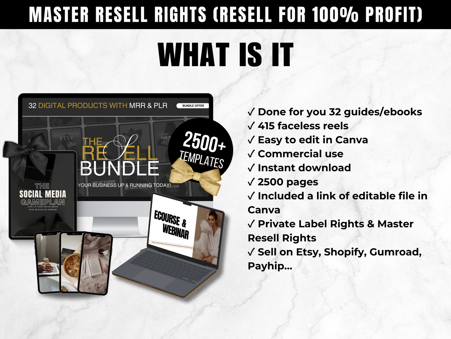 Ultimate Digital Marketing Mega Bundle with Full Resell Rights