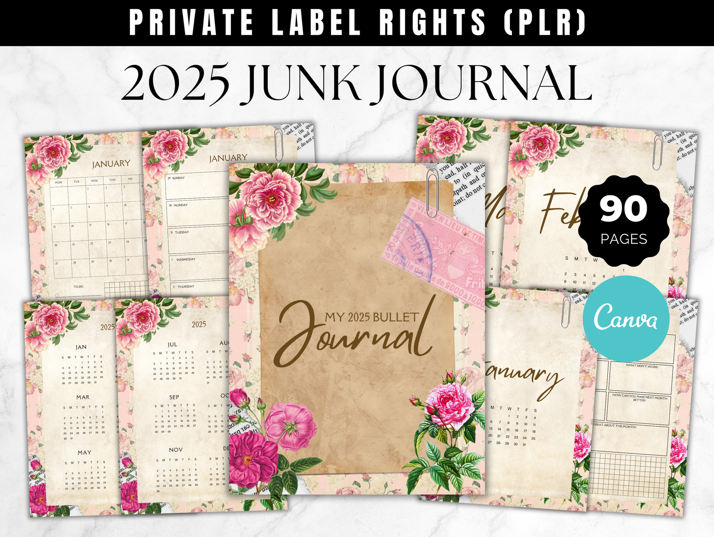 PLR 2025 Junk Journal