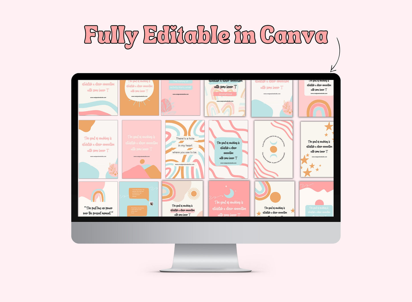 PLR Pinterest Canva templates