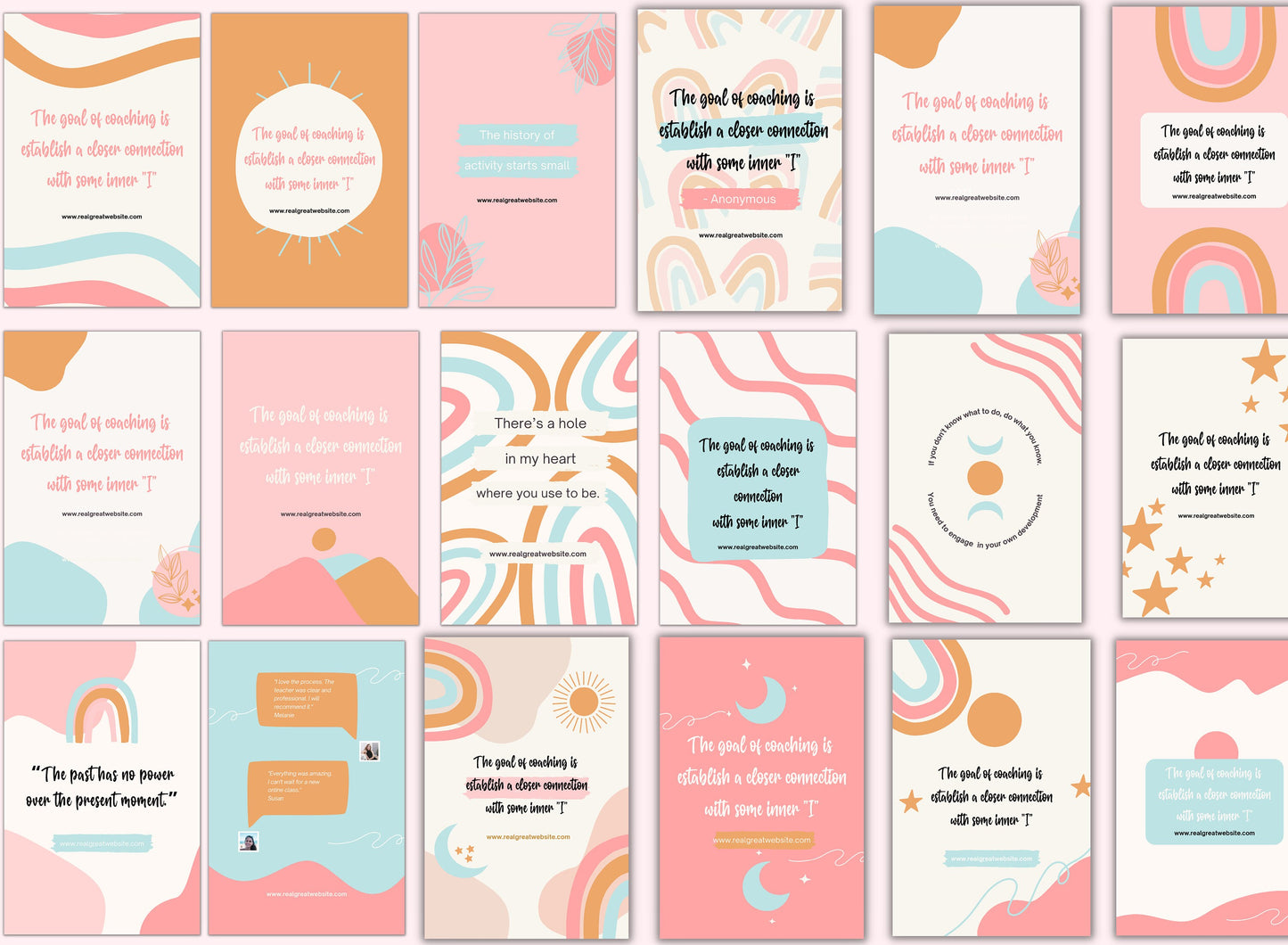 PLR Pinterest Canva templates