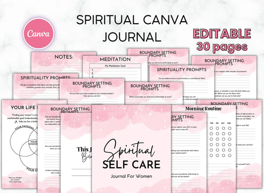 PLR Spiritual Shadow Work Journal