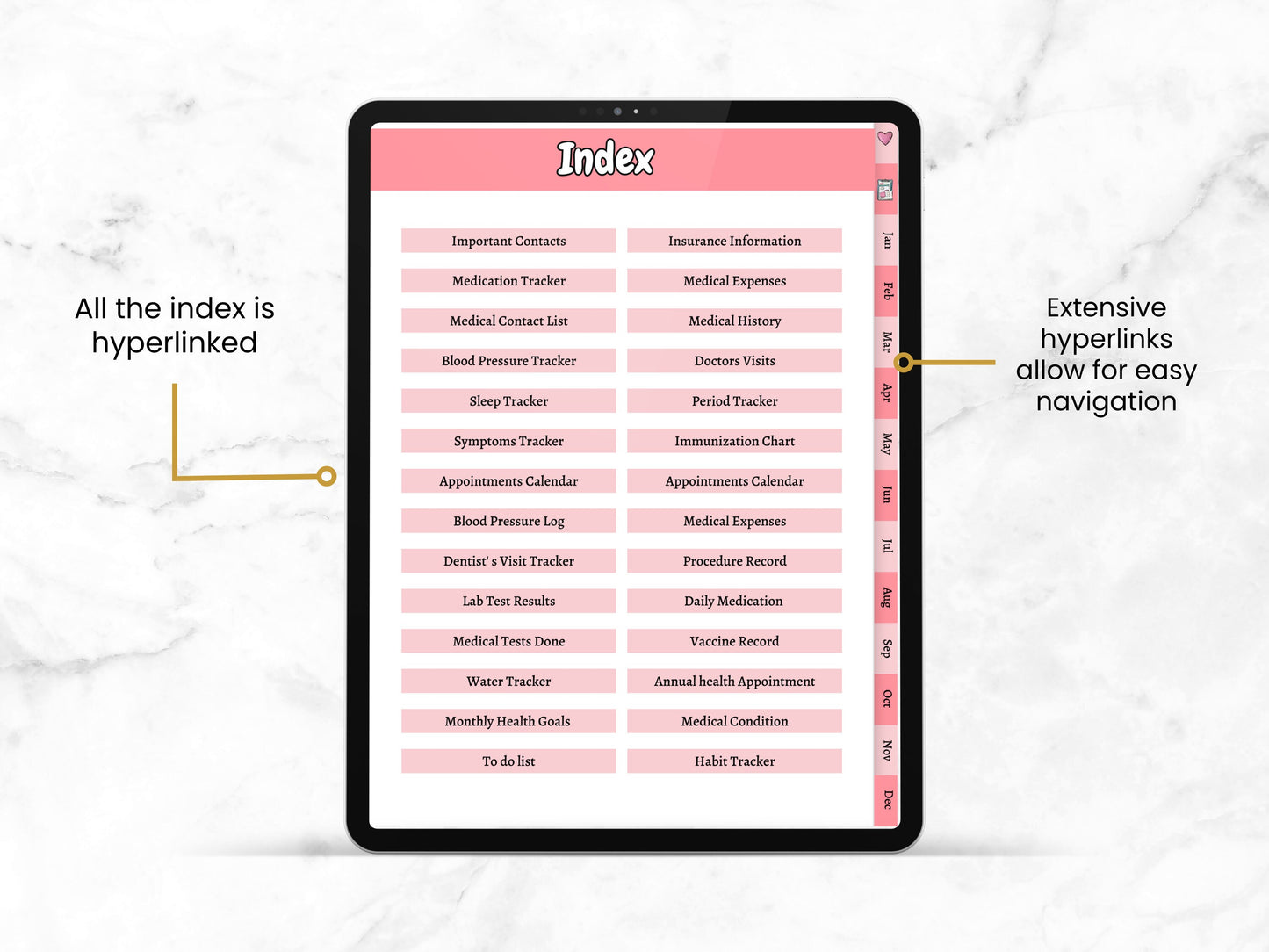 PLR Canva Nursing Student Digital Planner