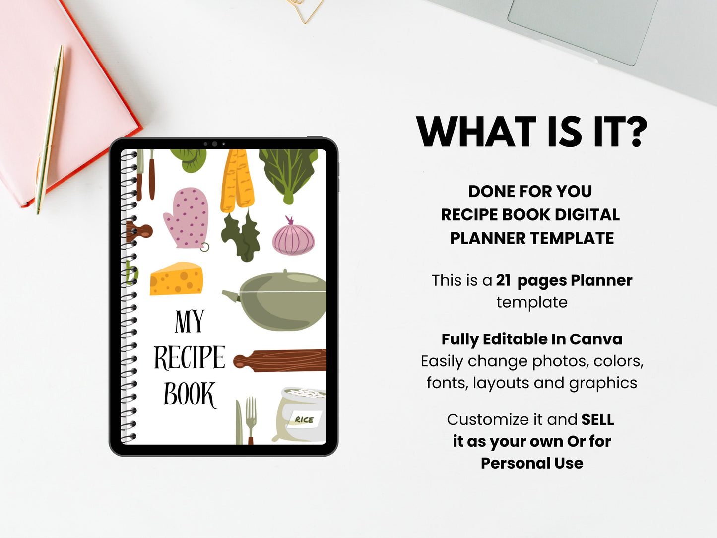 PLR Digital Recipe Book