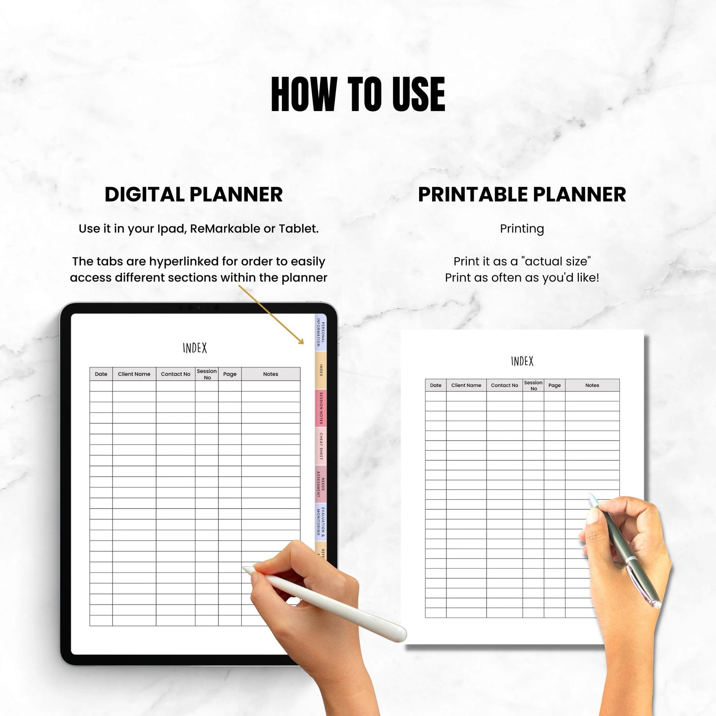 PLR Social Worker Digital planner