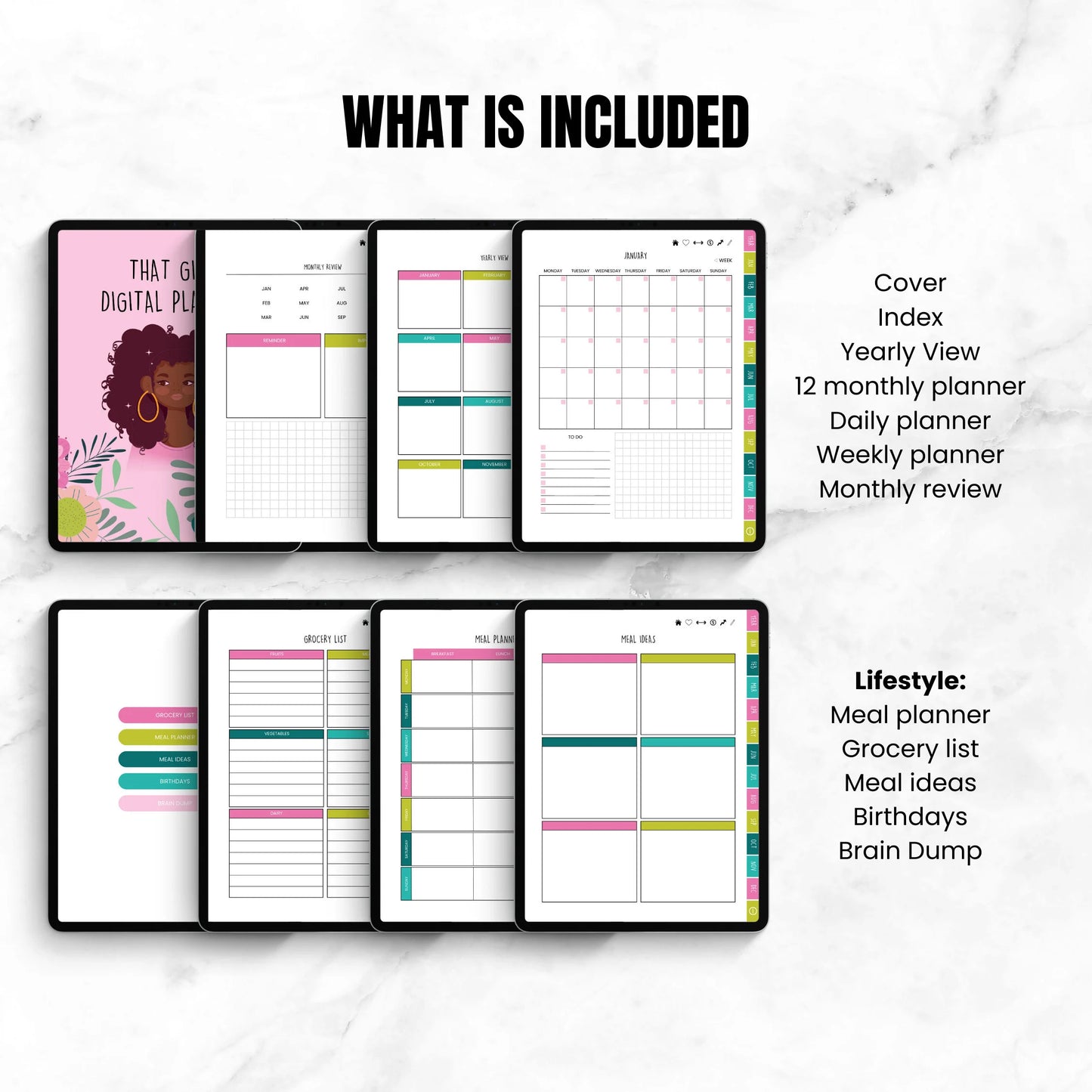 That Girl Canva Digital Planner Template