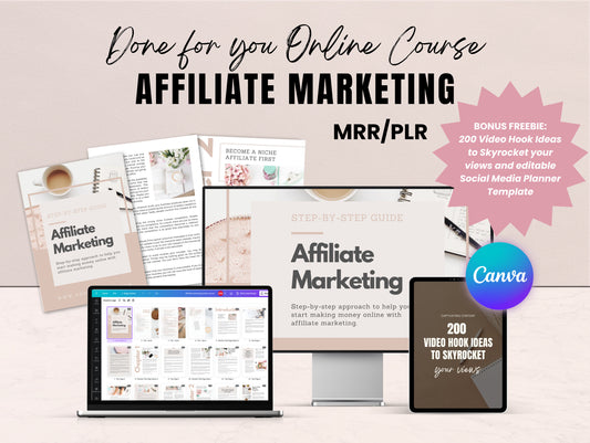 Master Resell Rights Affiliate Marketing Online Course